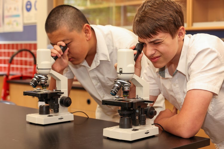 Well-equipped science labs for hands-on experiments.